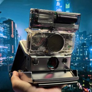 PolaStrobe-600 Flash Unit Smoked Black Clear Plastic Version(Battery NOT included)